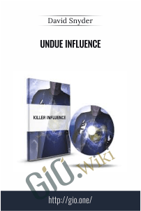 Undue Influence – David Snyder