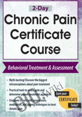 2-Day: Chronic Pain Certificate Course: Behavioral Treatment & Assessment - Robert Rosenbaum