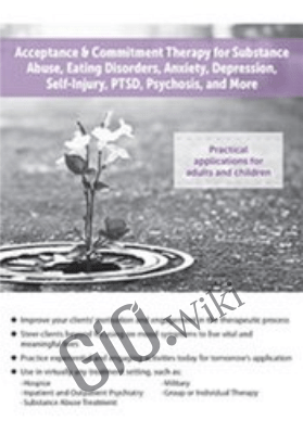 Acceptance & Commitment Therapy for Substance Abuse, Eating Disorders, Anxiety, Depression, Self-Injury, PTSD, Psychosis, and More - Sydney Kroll