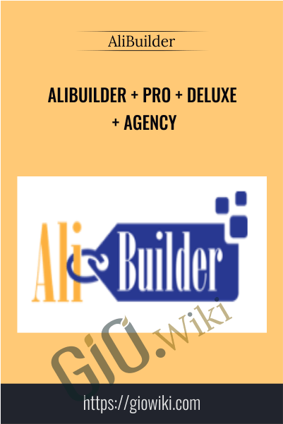 AliBuilder + Pro + Deluxe + Agency