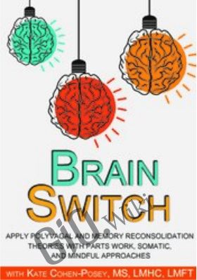 Brain Switch: Apply Polyvagal and Memory Reconsolidation Theories with Parts Work, Somatic, and Mindful Approaches - Kate Cohen-Posey