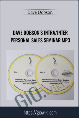 Dave Dobson’s Intra/Inter Personal Sales Seminar MP3 - Dave Dobson