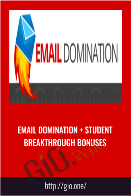 Email Domination + Student Breakthrough Bonuses - Morrison Publishing