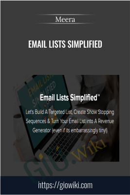 Email Lists Simplified - Meera
