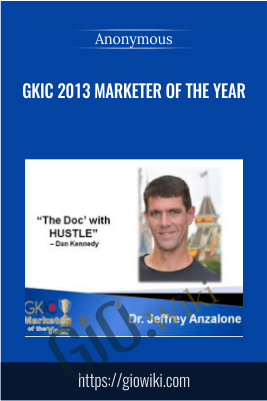 GKIC 2013 Marketer Of The Year
