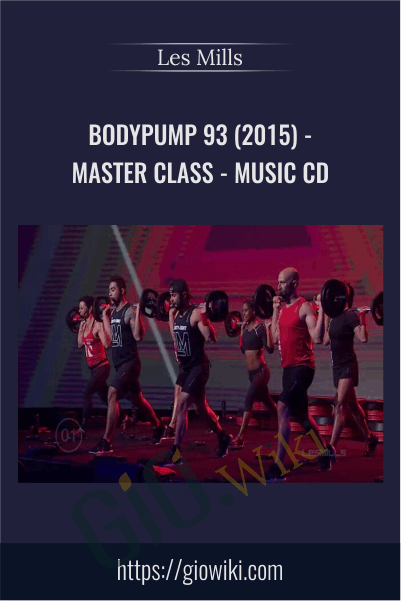 BodyPump 93 (2015) - Master Class, Music CD - Les Mills