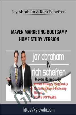 Maven Marketing Bootcamp Home Study Version – Jay Abraham & Rich Schefren