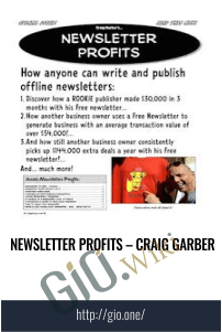 Newsletter Profits – Craig Garber