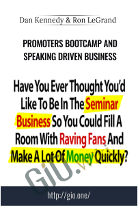 Promoters Bootcamp and Speaking Driven Business