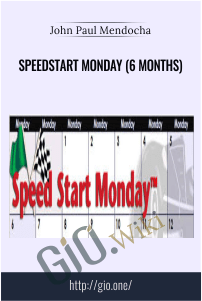 SpeedStart Monday (6 Months) – John Paul Mendocha