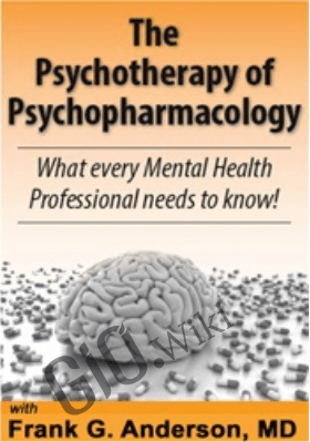 The Psychotherapy of Psychopharmacology: What every Mental Health Professional needs to know! - Frank G. Anderson