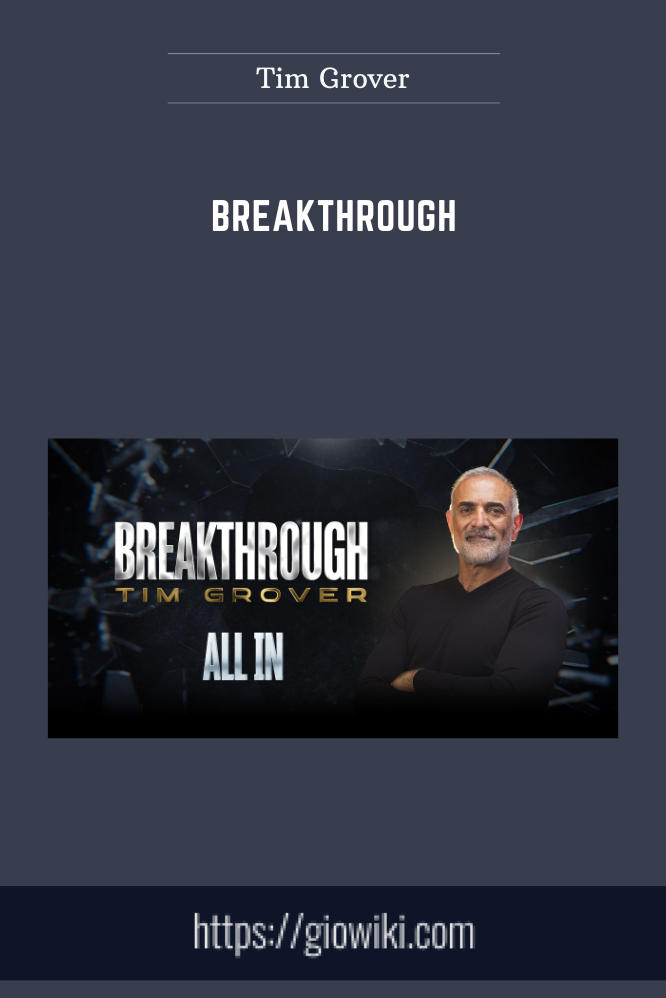 Breakthrough - Tim Grover
