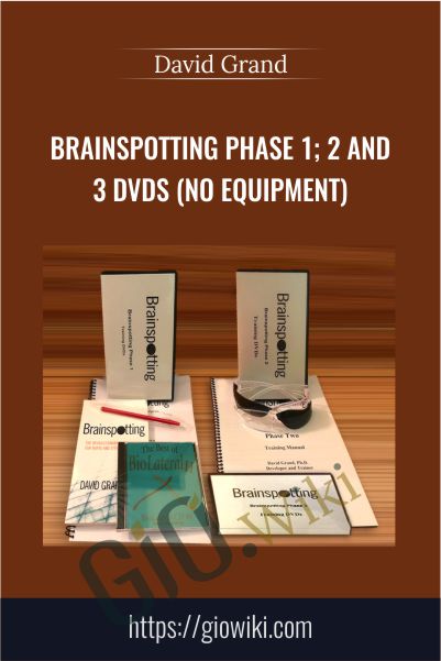 Brainspotting Phase 1; 2 and 3 DVDs (No Equipment) - David Grand