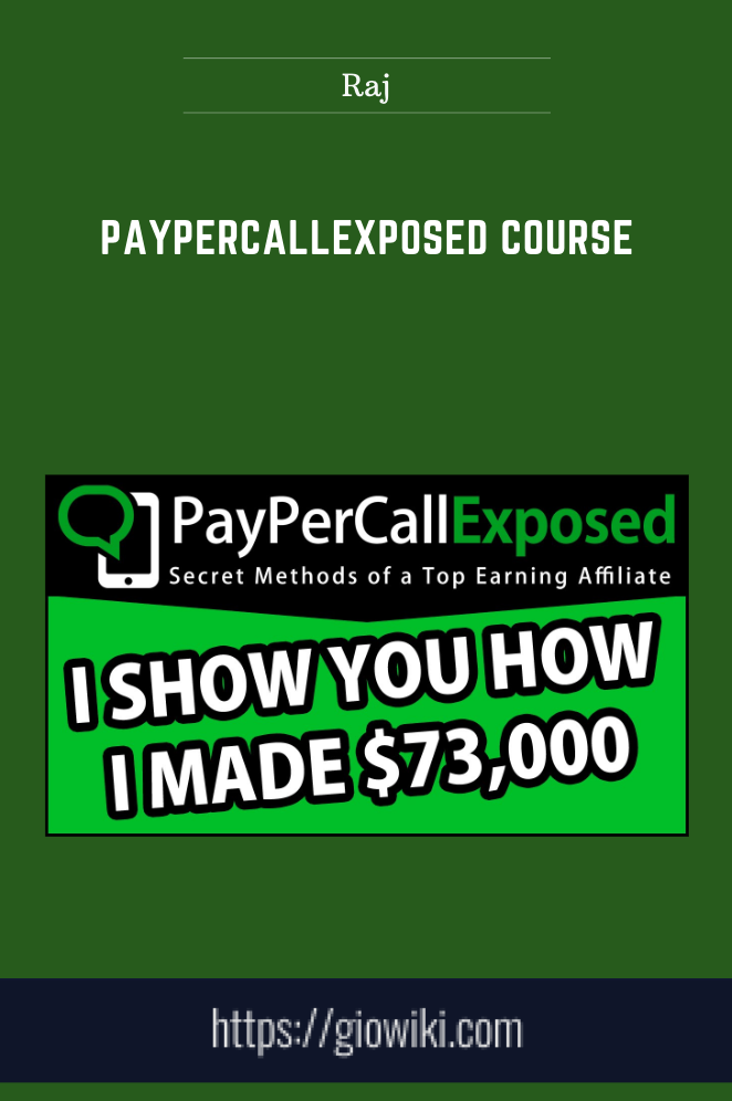 PayPerCallExposed Course - Raj