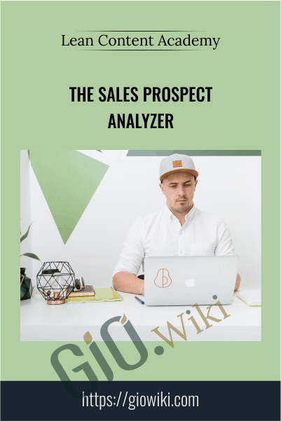 The Sales Prospect Analyzer - Lean Content Academy