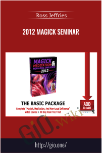 2012 Magick Seminar – Ross Jeffries