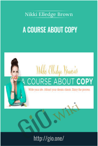 A Course About Copy – Nikki Elledge Brown