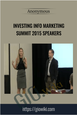 Investing Info Marketing  Summit 2015 speakers