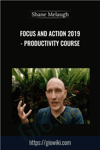 Focus and Action 2019 - Productivity course - Shane Melaugh
