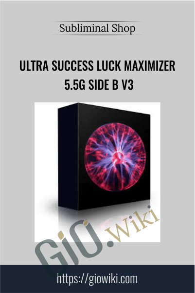Ultra Success Luck Maximizer 5.5G Side B V3 – Subliminal Shop