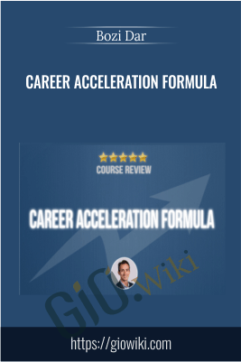 Career Acceleration Formula – Bozi Dar