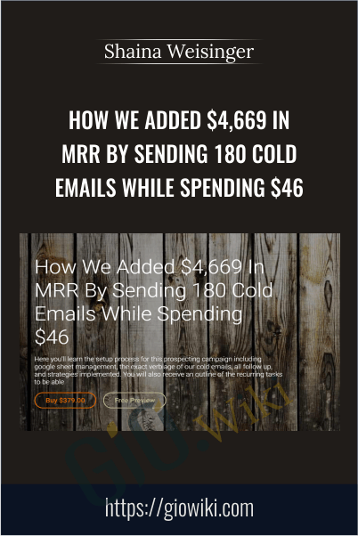 How We Added $4,669 In MRR By Sending 180 Cold Emails While Spending $46
