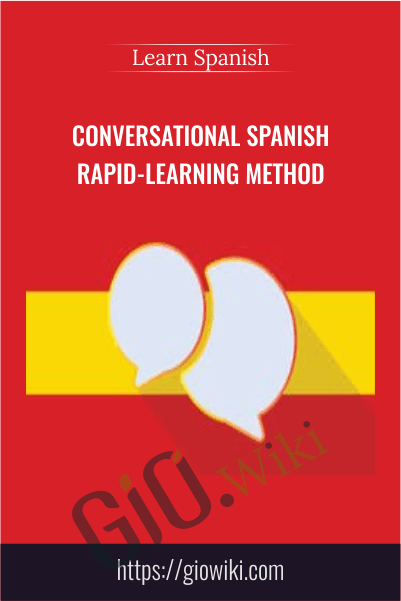 Conversational Spanish Rapid-Learning Method - Learn Spanish