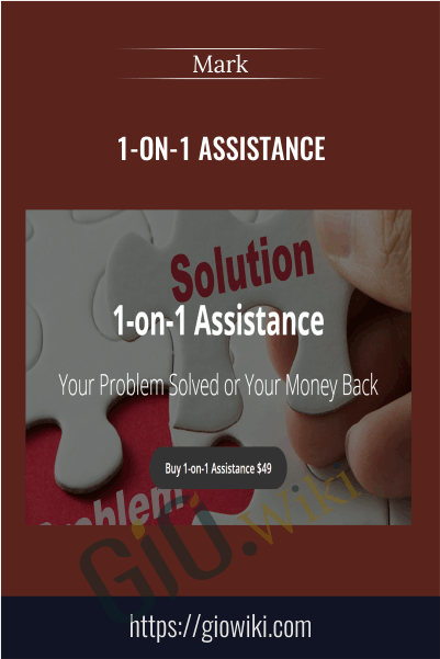1-on-1 Assistance - Mark
