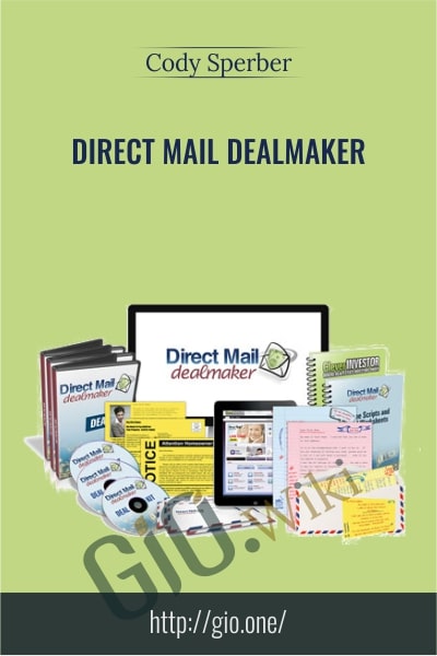 Direct Mail Dealmaker - Cody Sperber
