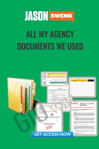 All My Agency Documents We Used