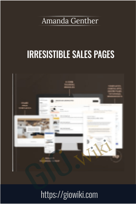 Irresistible Sales Pages - Amanda Genther