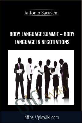 Body Language Summit – Body language in Negotiations - Antonio Sacavem