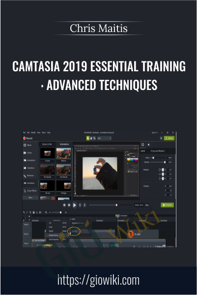 Camtasia 2019 Essential Training: Advanced Techniques - Chris Maitis