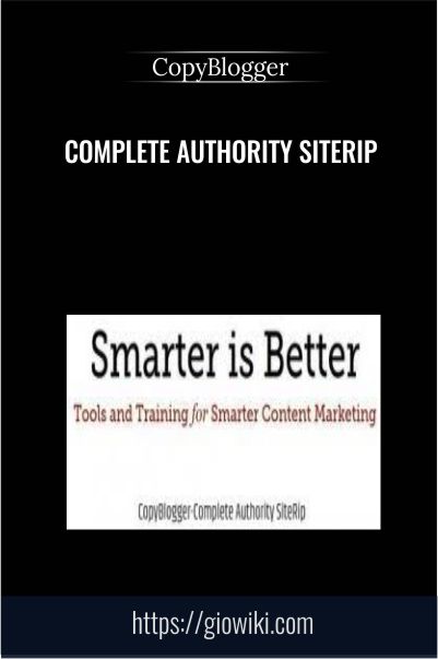 Complete Authority SiteRip - CopyBlogger