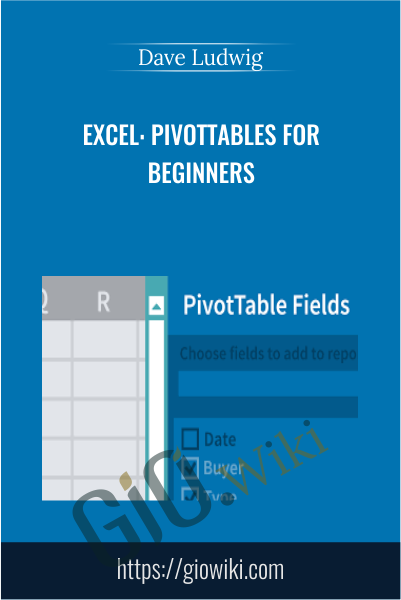 Excel: PivotTables for Beginners - Dave Ludwig
