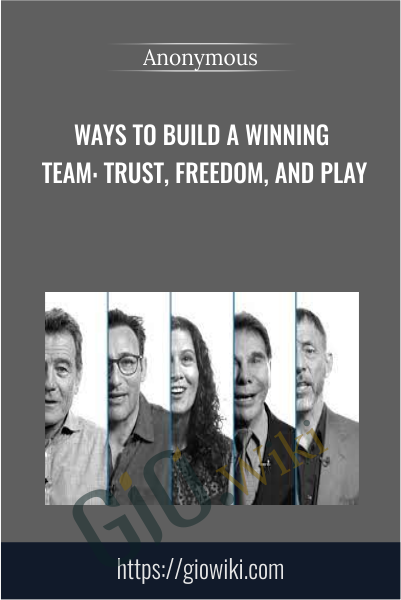 Ways to Build a Winning Team: Trust, Freedom, and Play