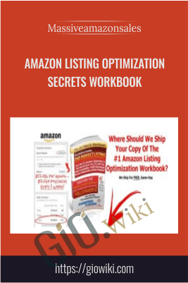 Amazon Listing Optimization Secrets Workbook - Massiveamazonsales