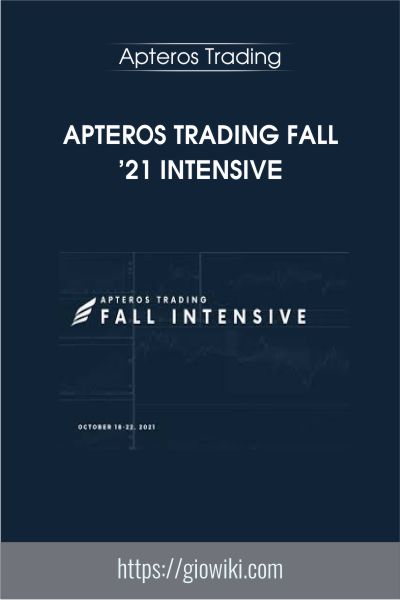 Apteros Trading Fall ’21 Intensive - Apteros Trading