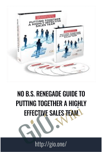 No B.S. Renegade Guide To Putting Together A Highly Effective Sales Team - GKIC