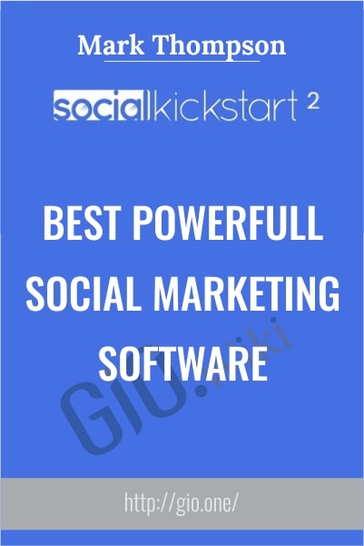 Best Powerfull Social Marketing Software - Social Kickstart v.2