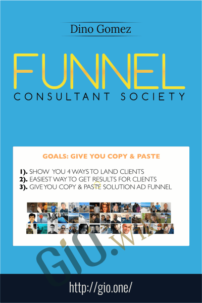 Funnel Consultant Society - Dino Gomez