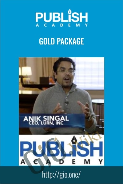 Publish Academy – Gold Package - Anik Singal