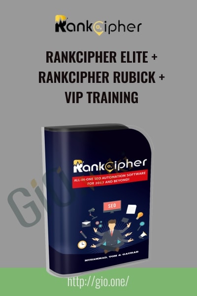 RankCipher Elite and RankCipher Rubick and VIP Training