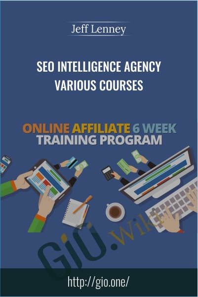 SEO Intelligence Agency – Various Courses - Jeff Lenney