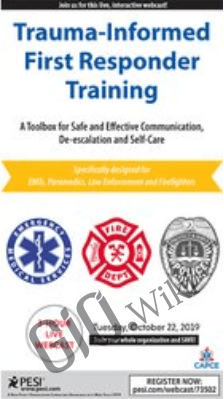 Trauma-Informed First Responder Training: A Toolbox for Safe and Effective Communication, De-escalation and Self-Care - Melinda Gronen