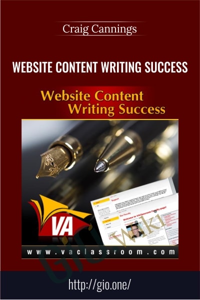 Website Content Writing Success - Craig Cannings